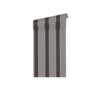A.S. Création Architects Paper Vliestapete Alpha 10,05 m x 0,53 m grau Metallic Schwarz Made in Germany 333294 33329-4