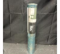 A.S Creation Art Deco Fan Teal Metallic Gold Wallpaper Textured Vinyl