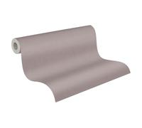 A.S. Création Attractive 3 Non-Woven Wallpaper - Floral & Graphic Pattern, Natural Colours, Textured Surface, Plain Wallpaper, Striped Texture, 10.05 m x 0.53 m, Brown - 241931