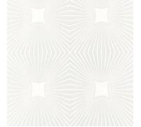 AS Creation Expanded Blown Vinyl Ceiling Wallpaper White 6639-17 Sample