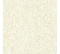 A.S. Creation Boho Love Henna Damask Tattoo Textured Paste the Wall Wallpaper in Cream A.S. Creation Cream