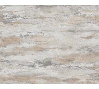 A.S CREATION CONCRETE LOOK WHITE GREY GOLD METALLIC NON-WOVEN WALLPAPER 39041-5