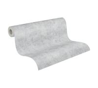 A.S. Création Concrete Wallpaper Blooming Non-Woven Wallpaper 10.05 m x 0.53 m Grey Made in Germany by Livingwalls 224033 2240-33