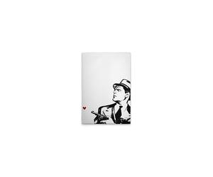 A.S. Création DD131845 Retro Pop-Up Heart Canvas Picture 40 x 60 cm White/Black