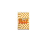 A.S. Création DD132731 Canvas Picture Colourful Retro Picture Good Vibes - Wall Picture in Yellow, Orange - 40 x 60 cm