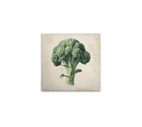 A.S. Création DD132937 Broccoli Wall Picture in Cream Beige 50 x 50 cm