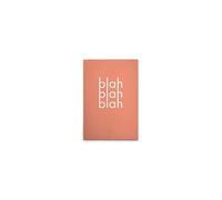 A.S. Création DD133020 Blah Blah Blah Canvas Picture Orange Pink 40 x 60 cm