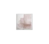 A.S. Création DD133210 Canvas Picture Watercolour Painting - Wall Picture in White, Pink - 40 x 40 cm