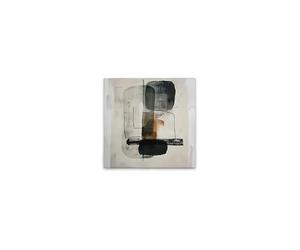 A.S. Création DD133248 Canvas Picture Abstract Art Modern Wall Picture in Beige Grey 40 x 40 cm