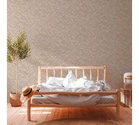 A.S. Création Floral Beige Terra 389242 Non-Woven Wallpaper Plants 10.05 m x 0.53 m Made in Germany