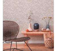 A.S. Création Floral Cream Beige Terra 389241 Non-Woven Wallpaper Plants 10.05 m x 0.53 m Made in Germany