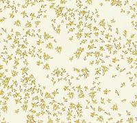 A.S. Création Floral Wallpaper Versace 4 Non-Woven Wallpaper 10.05 m x 0.70 m Gold Yellow Beige Made in Germany 935855 93585-5