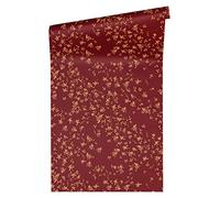 A.S. Création Floral Wallpaper Versace 4 Non-Woven Wallpaper 10.05 m x 0.70 m Red Gold Brown Made in Germany 935857 93585-7