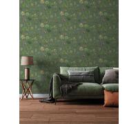 A.S. Creation Green Tropical Vinyl Wallpaper 10.05M X 53Cm For Living Room, Bedroom And Hallway Ref B791712