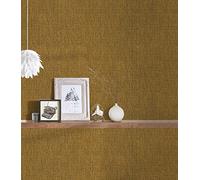 A.S. Création Hygge 386125 Non-Woven Wallpaper Structured Yellow Black Scandinavian 10.05 x 0.53 m Made in Germany