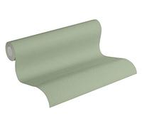 A.S. Création Jette Non-Woven Wallpaper Plain 10.05 m x 0.53 m Green 373655 37365-5
