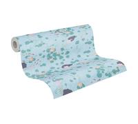 A.S. Création Lilly & Luis Wallpaper for Children's Rooms Durable Non-Woven Wallpaper with Mermaid Design: 10,05 m x 0,53 m: Blue, Multicoloured, Green: Made in Germany: 771461