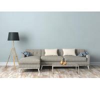 A.S. Création Maison Charme 390875 Plain Wallpaper Light Blue 10.05 m x 0.53 m Made in Germany