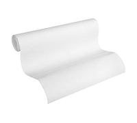A.S. Création Meisterfleece 323613 3236-13 Paintable Non-Woven Wallpaper 10.05 m x 0.53 m White Made in Germany