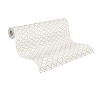 A.S. Création Meisterfleece 528018 5280-18 Paintable Non-Woven Wallpaper 25.00 m x 1.06 m White Made in Germany