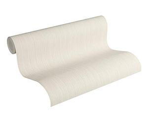 A.S. Création Michalsky Living Non-Woven Wallpaper Dream Again Plain Wallpaper 10.05 m x 53 cm Beige Cream Grey Made in Germany 364991 36499-1