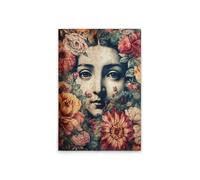 A.S. Création Mona Lisa DD133274 Canvas Picture Colourful Blue 60 x 90 cm