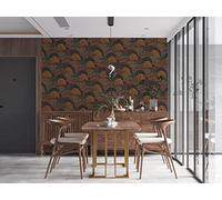 AS Creation Private Walls Nara Floral Garden Black Wallpaper 38740-3
