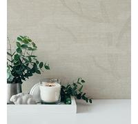 A.S. Création Nara 387414 Non-Woven Wallpaper Trees Beige Grey White 10.05 m x 0.53 m Made in Germany