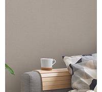 A.S. Création Nara 387444 Plain Non-Woven Wallpaper Grey 10.05 m x 0.53 m Made in Germany