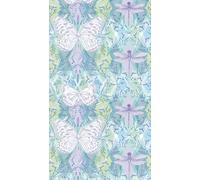 A.S. Création Non-Woven Wallpaper Animals in Green, Purple and Blue - Wall Wallpaper for Various Rooms - XXL Wall Picture 2.80 m x 1.59 m
