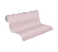 A.S. Création Non-Woven Wallpaper in Pink, Old Rose - 10,05 x 0,53 m Solid Colour Wallpaper - 395477