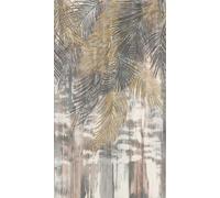 A.S. Création Non-Woven Wallpaper - Palm Leaves Wallpaper in Gold, Beige and White - Wall Wallpaper for Various Rooms - XXL Wall Picture 2.80 m x 1.59 m