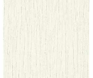 A.S. Création Non-Woven Wallpaper with Glitter Flavour Striped 10.05 m x 0.53 m Grey White Made in Germany 364521 36452-1