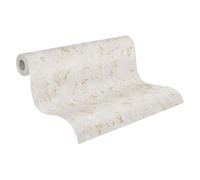 A.S. Création Non-Woven Wallpaper with Stone Effect in Beige, Grey, Gold - 10,05 x 0,53 m Industrial Design Wallpaper Made in Germany - 393871