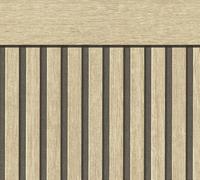 A.S. Création Non-Woven Wallpaper with Wood Effect in Beige, Brown, Black - 10,05 x 0,53 m Designer Wallpaper - 399561