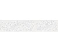 As Creation Bricoflor Self Adhesive Wallpaper Wallpaper, Floral Wallpaper In White - 5,00 X 0,13 M