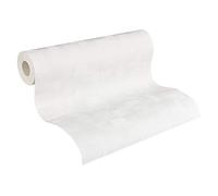 A.S. Création Paintable Non-Woven Wallpaper 10.05 x 0.53 m 2625 Made in Germany 262516 White - 16