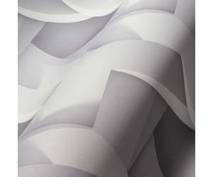 A.S. Création PintWalls 387211 Non-Woven Wallpaper 3D Effect Graphic Grey/White 10.05 x 0.53 m Made in Germany