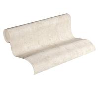 A.S. Création Plain Wallpaper Blooming Non-Woven Wallpaper 10.05 m x 0.53 m Creme Made in Germany by Livingwalls 224057 2240-57