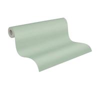 A.S. Création Plain Wallpaper Cuba Non-Woven 10.05 m x 0.53 m Green Made in Germany 371788 37178-8