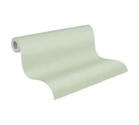 A.S. Création Plain Wallpaper Greenery Non-Woven Wallpaper 10.05 m x 0.53 m Green Made in Germany 367136 36713-6