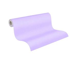 A.S. Création Plain Wallpaper Little Love Non-Woven Wallpaper 10.05 m x 0.53 m Purple Made in Germany 383181 38318-1