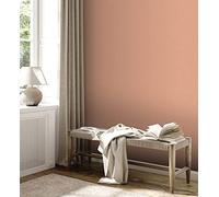 A.S. Création Plain Wallpaper Orange Terra 390396 Non-Woven Wallpaper 10.05 m x 0.53 m Made in Germany