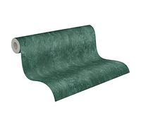 AS Creation Trend Wall 2 Industrial Loft Green Metallic Texture Wallpaper 380444