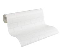 A.S. Création Pro Protect 2 245311 Non-Woven Wallpaper/Can be Painted Over Multiple Times/Crack-Bridging/Stable Shape/Fibreglass-Free/White