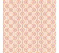 A.S. Création Retro 70's Circles Wallpaper Beige/Orange/Purple/Pink Retro Chic 395375 8.50m x 0.53m Paste The Wall