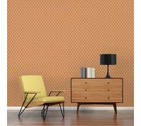 AS Creation Orange Brown Retro Classic Design Vinyl Wallpaper Paste The Wall