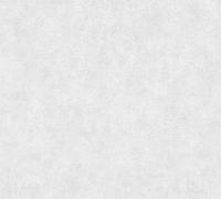 A.S. Création Terra 389221 Plain White Grey Non-Woven Wallpaper 10.05 m x 0.53 m Made in Germany