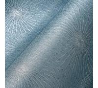 A.S. Création The BOS 388182 Modern Non-Woven Wallpaper Blue Silver 10.05 m x 0.53 m Made in Germany