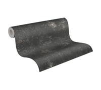 As Creation Bricoflor Concrete Wallpaper Grey White Cement Finish Wall Design Suede Wallpaper With Texture 10,05 X 0,53 M